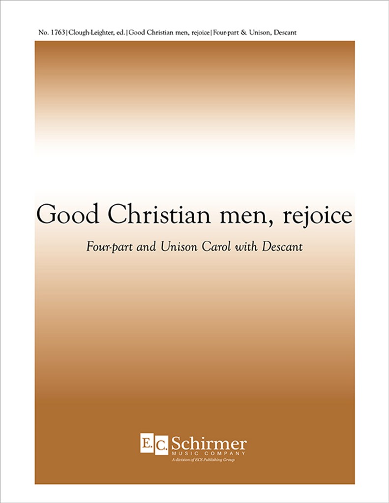 Good Christian Men, Rejoice